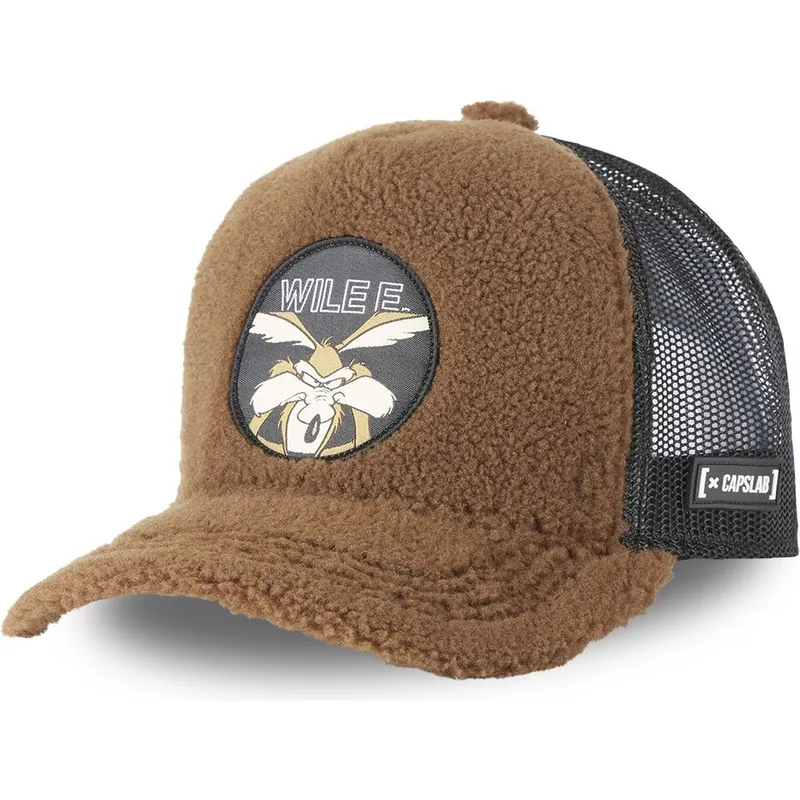 kepsar-curva-brun-snapback-coyote-looney-tunes-av-capslab