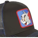 svart-truckerkeps-tom-to7-looney-tunes-fran-capslab