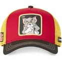 capslab-tom-to4-looney-tunes-rod-gul-och-svart-truckerkeps