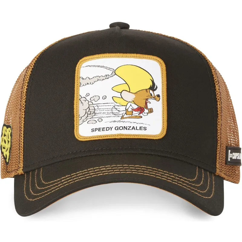 svart-och-brun-trucker-keps-speedy-gonzales-spe3-looney-tunes-fran-capslab
