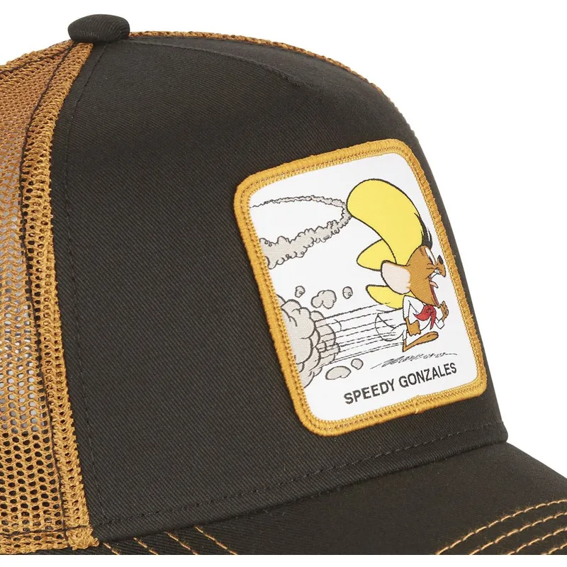 svart-och-brun-trucker-keps-speedy-gonzales-spe3-looney-tunes-fran-capslab