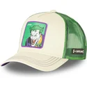 capslab-joker-dc5-jok2-dc-comics-beige-och-gron-truckerkeps