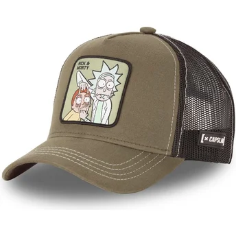 kepsar-curva-brun-snapback-rick-y-morty-rick-och-morty-av-capslab