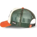 capslab-looney-tunes-lo2-beige-gron-och-orange-truckerkeps-med-snurre-spratt-och-daffy-anka