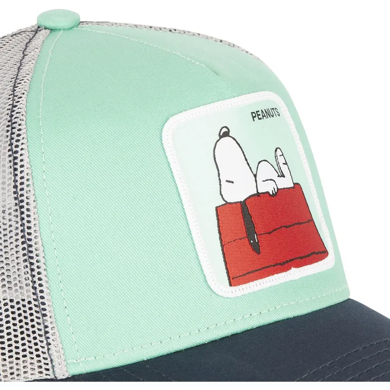 kepsar-curva-gron-snapback-snoopy-jordnotter-av-capslab