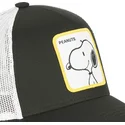kepsar-curva-svart-snapback-snoopy-jordnotter-av-capslab