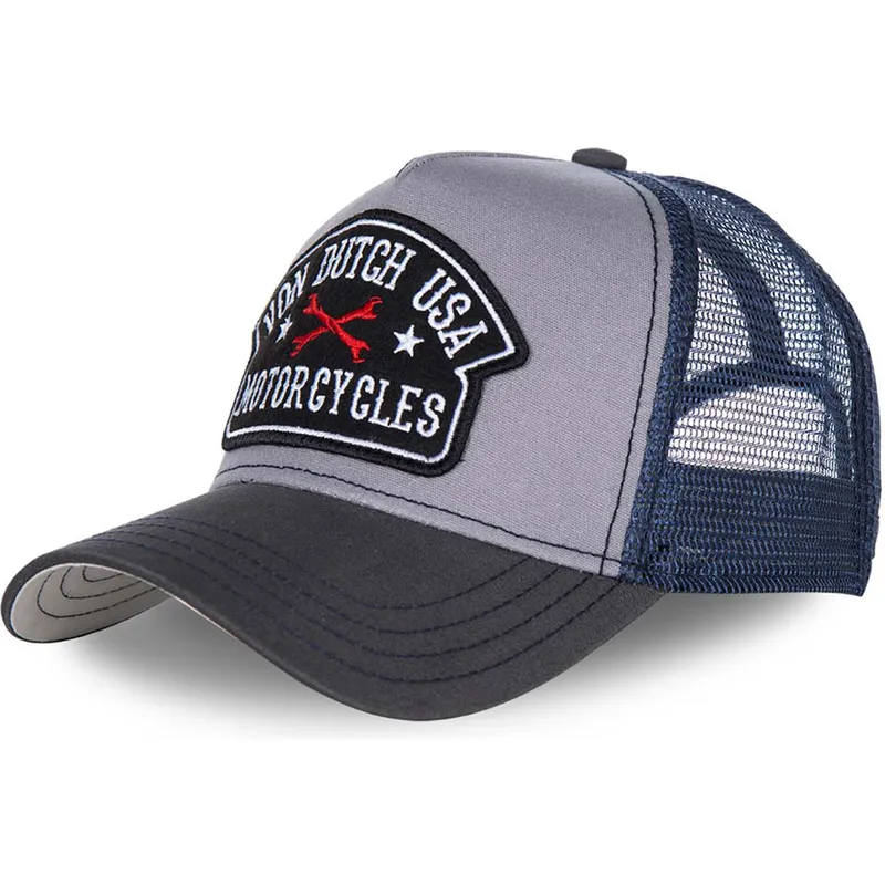 gorra-trucker-gris-y-azul-square15-de-von-dutch