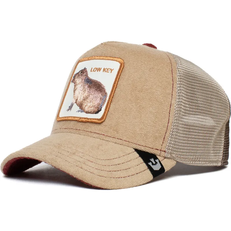 kepsar-curva-brun-snapback-the-farm-av-goorin-bros