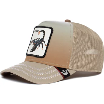 beige-trucker-keps-skorpion-deadly-get-over-here-the-farm-fran-goorin-bros