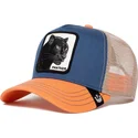 goorin-bros-the-farm-the-panther-bla-och-orange-truckerkeps-panter