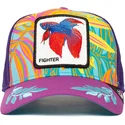 kepsar-curva-violett-snapback-pez-luchador-fran-siam-fighter-even-betta-the-farm-the-farm-av-goorin-bros