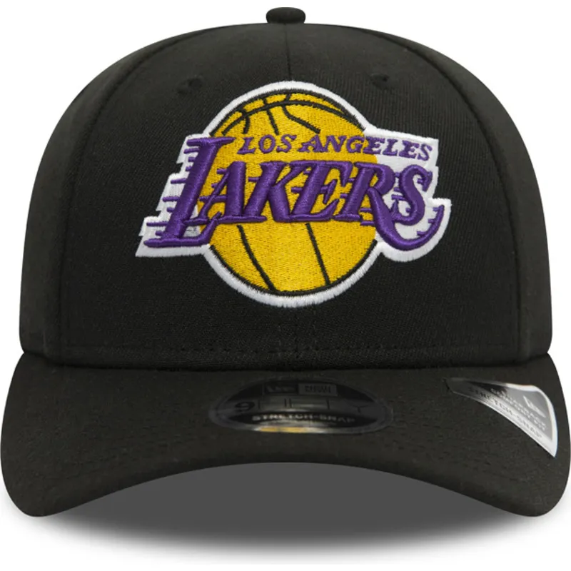 svart-kurvad-keps-snapback-9fifty-stretch-snap-los-angeles-lakers-nba-fran-new-era
