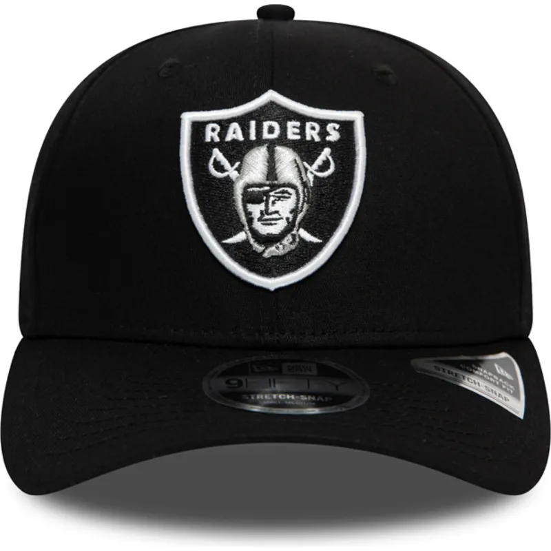 svart-kurvad-keps-snapback-9fifty-team-stretch-snap-fran-las-vegas-raiders-nfl-av-new-era