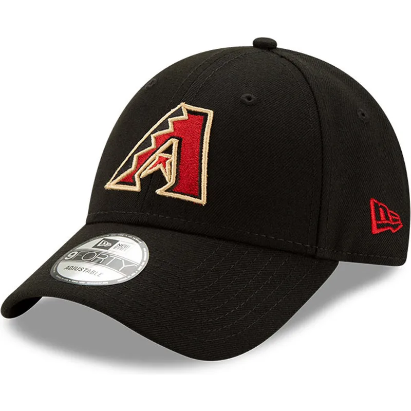 svart-bojd-justerbar-keps-9forty-the-league-fran-arizona-diamondbacks-mlb-av-new-era