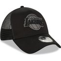 new-era-black-logo-9forty-a-frame-tonal-los-angeles-lakers-nba-black-trucker-hat