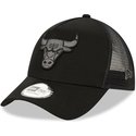new-era-black-logo-9forty-a-frame-tonal-chicago-bulls-nba-black-trucker-hat