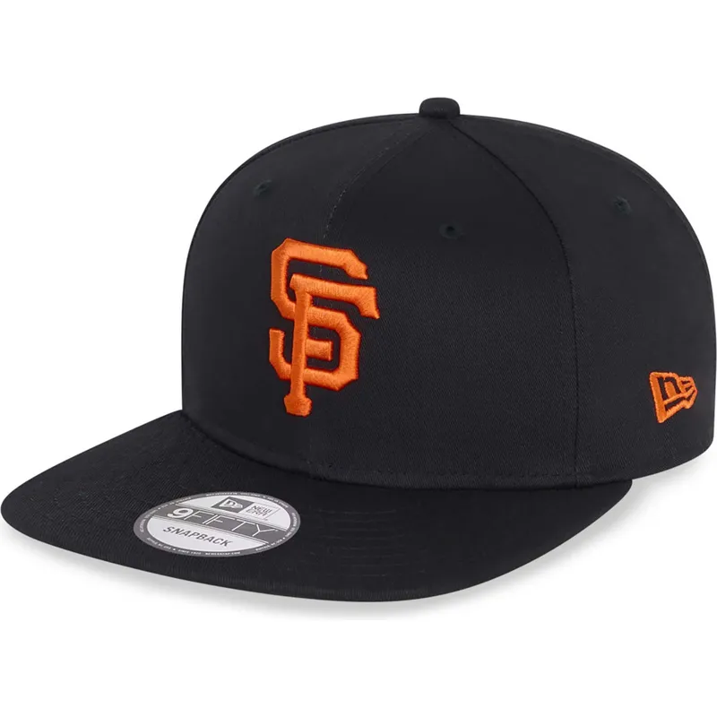 svart-platt-snapback-keps-9fifty-essential-fran-san-francisco-giants-mlb-av-new-era