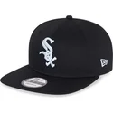 chicago-white-sox-mlb-new-era-9fifty-essential-svart-snapback-flat-keps