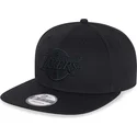 los-angeles-lakers-nba-svart-snapback-flat-keps-med-svart-logotyp-9fifty-fran-new-era