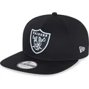 svart-platt-snapback-keps-9fifty-essential-fran-las-vegas-raiders-nfl-av-new-era