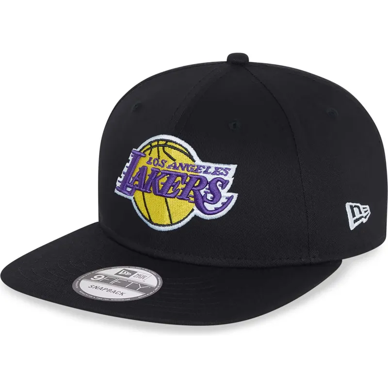svart-platt-keps-snapback-9fifty-essential-fran-los-angeles-lakers-nba-av-new-era