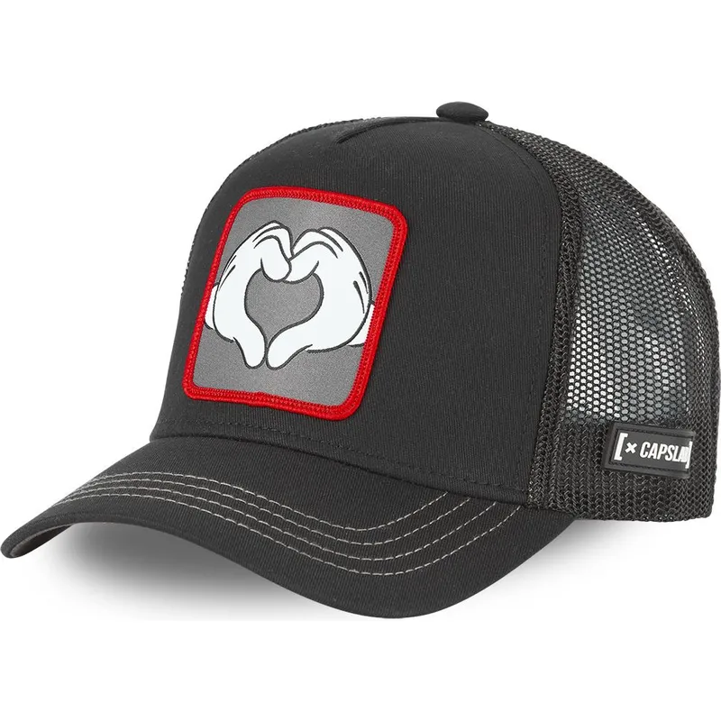 kepsar-curva-svart-snapback-mickey-mouse-disney-av-capslab