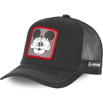 kepsar-curva-svart-snapback-mickey-mouse-disney-av-capslab