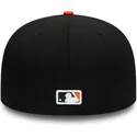 59fifty-authentic-on-field-vit-svart-och-orange-anpassad-platt-keps-fran-baltimore-orioles-mlb-fran-new-era