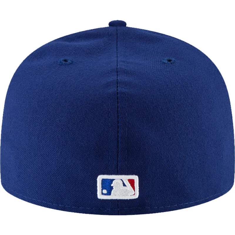 platt-bla-justerad-59fifty-authentic-on-field-keps-fran-texas-rangers-mlb-av-new-era