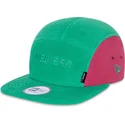 justerbar-gron-och-rosa-platt-keps-camper-polartec-fleece-fran-new-era