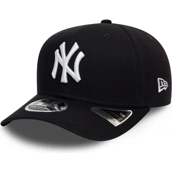 Kepsar böjd marinblå snapback 9FIFTY Stretch Snap från New York Yankees MLB av New Era