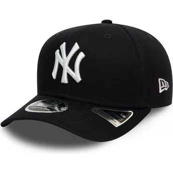 New York Yankees MLB New Era Marinblå Snapback 9FIFTY Stretch Snap med böjd skärm