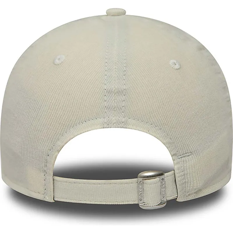 kepsar-curva-beige-justerbart-band-9forty-cord-mini-fran-los-angeles-dodgers-mlb-av-new-era
