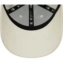 beige-justerbar-bojd-keps-for-kvinnor-9forty-cord-mini-logo-los-angeles-dodgers-mlb-fran-new-era