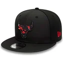 kepsar-plana-svart-snapback-9fifty-print-infill-fran-chicago-bulls-nba-av-new-era