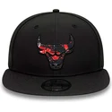 kepsar-plana-svart-snapback-9fifty-print-infill-fran-chicago-bulls-nba-av-new-era
