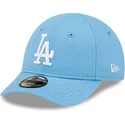 justerbar-ljusbla-kurvkeps-for-smabarn-9forty-league-essential-los-angeles-dodgers-mlb-fran-new-era