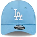 justerbar-ljusbla-kurvkeps-for-smabarn-9forty-league-essential-los-angeles-dodgers-mlb-fran-new-era