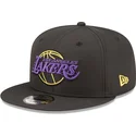 svart-platt-snapback-keps-9fifty-neon-pack-los-angeles-lakers-nba-fran-new-era