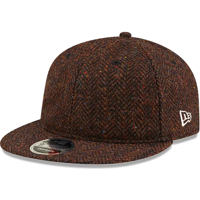 kepsar-plana-brun-justerbart-band-9fifty-av-new-era
