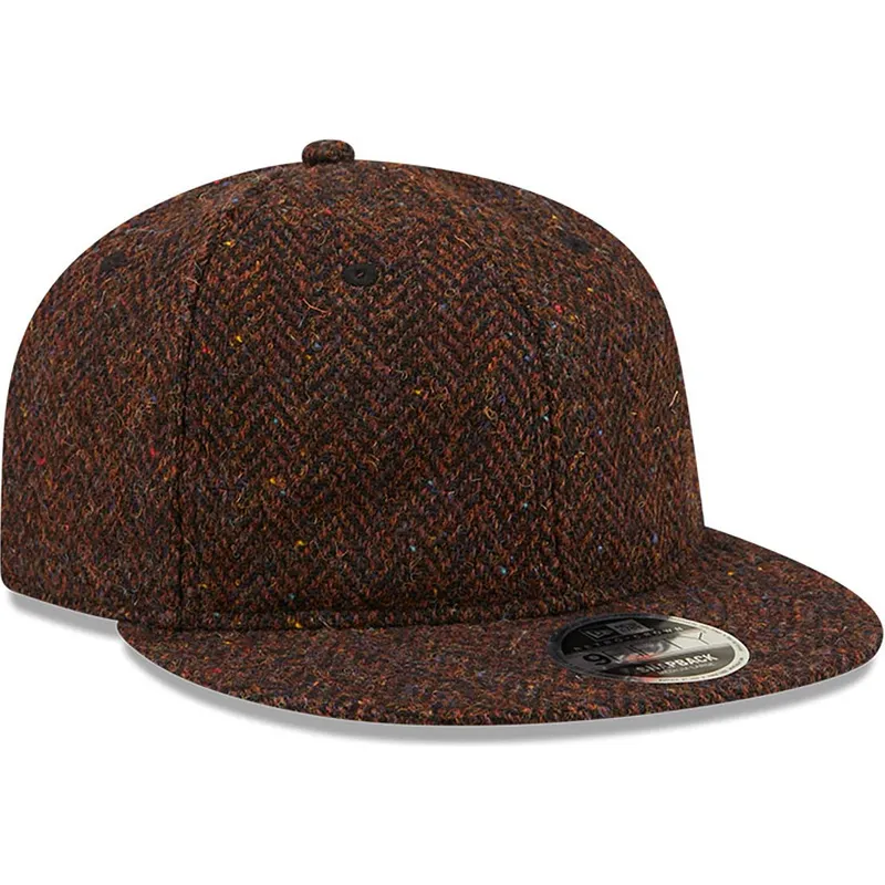 kepsar-plana-brun-justerbart-band-9fifty-av-new-era