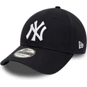 marinbla-justerbar-9forty-team-side-patch-keps-new-york-yankees-mlb-fran-new-era