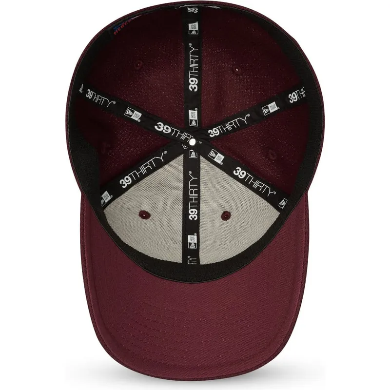 kepsar-curva-rod-justerad-granate-39thirty-diamond-era-fran-new-york-yankees-mlb-av-new-era