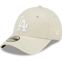 kepsar-curva-beige-justerbart-band-for-barn-9forty-league-essential-fran-los-angeles-dodgers-mlb-av-new-era