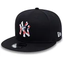 marinbla-platt-keps-snapback-9fifty-team-infill-logo-new-york-yankees-mlb-fran-new-era