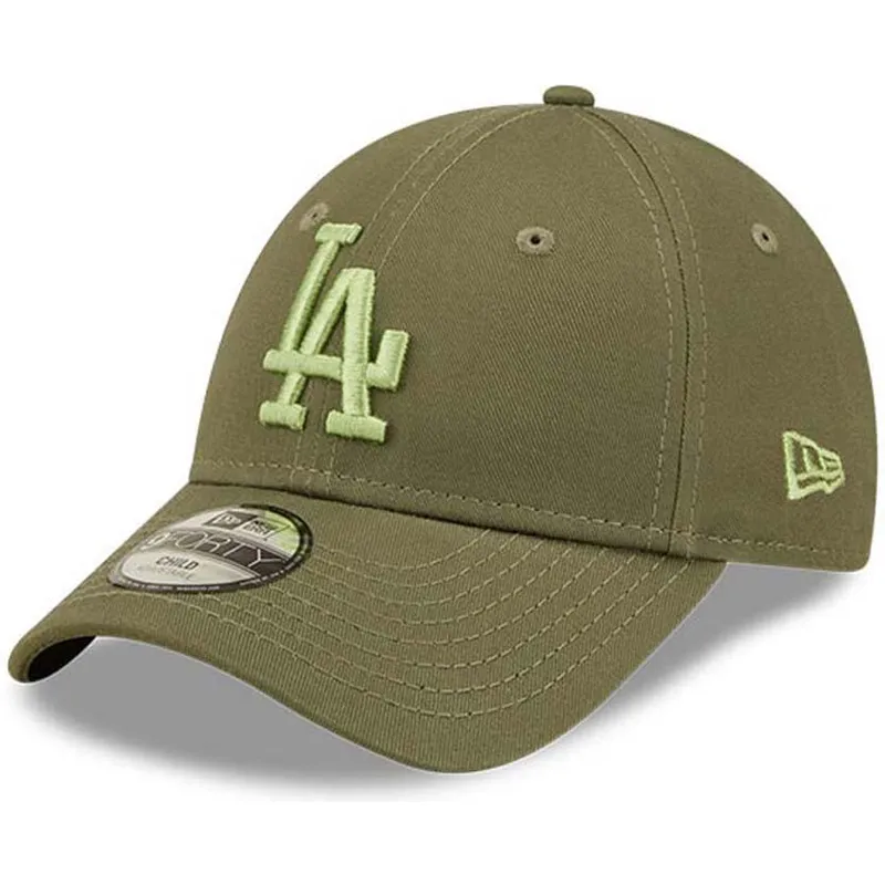 kepsar-curva-gron-justerbart-band-for-barn-9forty-league-essential-fran-los-angeles-dodgers-mlb-av-new-era