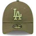gron-justerbar-bojd-keps-for-barn-med-gront-los-angeles-dodgers-mlb-9forty-league-essential-logotyp-fran-new-era