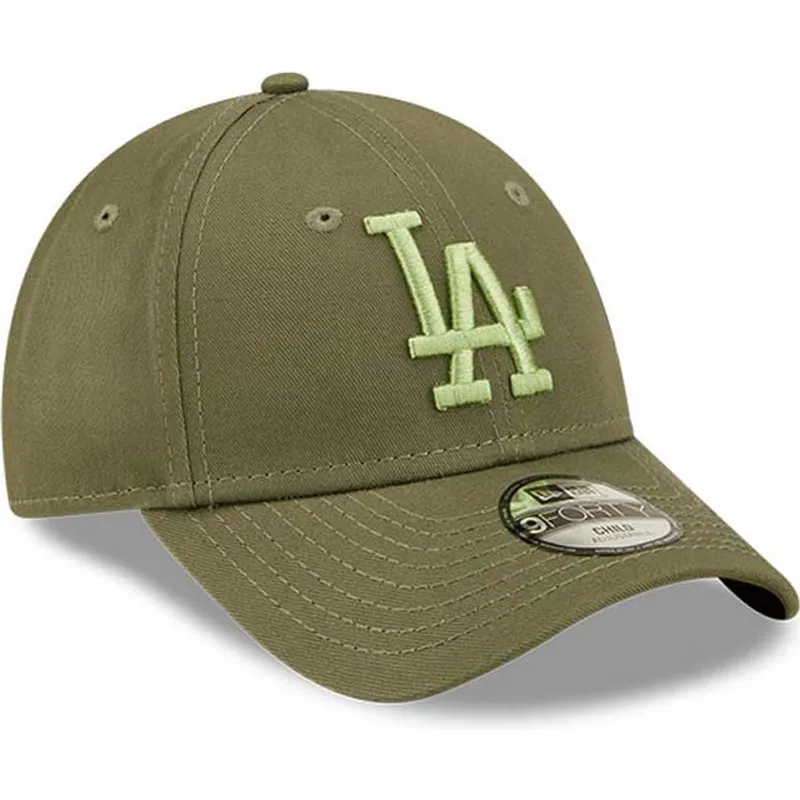 kepsar-curva-gron-justerbart-band-for-barn-9forty-league-essential-fran-los-angeles-dodgers-mlb-av-new-era