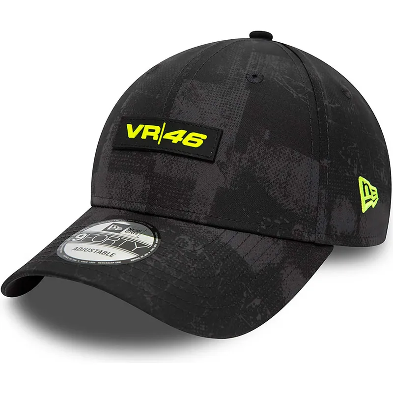 kepsar-curva-svart-justerbart-band-valentino-rossi-vr46-9forty-all-over-print-fran-valentino-rossi-vr46-motogp-av-new-era