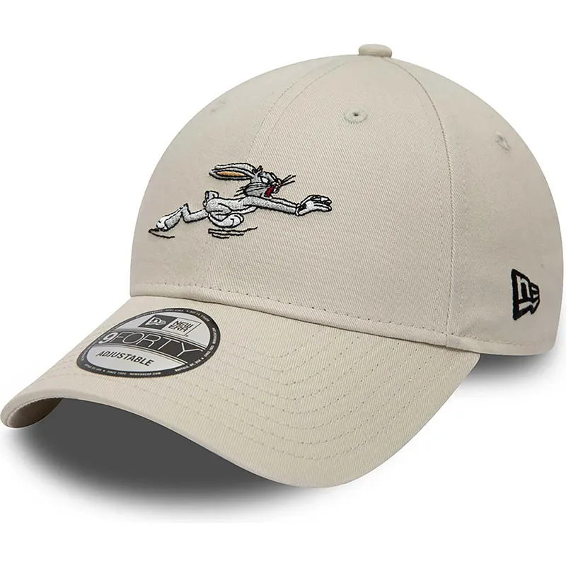 kepsar-curva-beige-justerbart-band-9forty-fran-bugs-bunny-looney-tunes-av-new-era